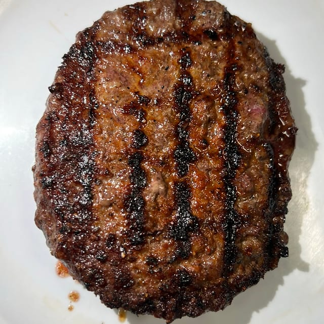 Single Beef Patty.
