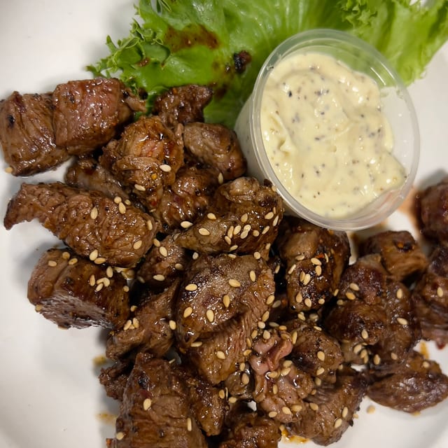 Steak Bites.