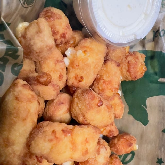 Cheese Curds W/ Ranch.