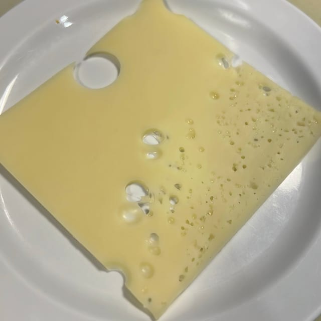 Extra Swiss Cheese.