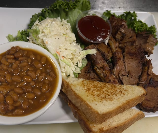 Smoky Brisket Platter.